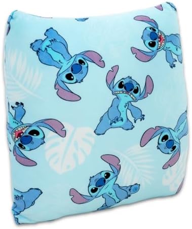 Disney Lilo and Stitch Travel Blanket and Pillow Set - Bundle with 40"x 50" Throw Blanket, Pillow, Stickers, More | Lilo and Stitch Travel Accessories for Kids, Girls - Image 3