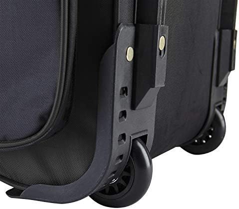 Travelers Club Xpedition 30 Inch Multi-Pocket Upright Rolling Duffel Bag - Image 6