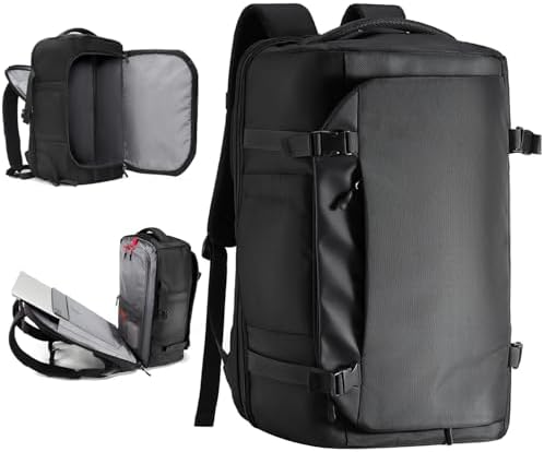Travel Backpack For Air Travel,Durable Large 40L TSA Flight Approved Carry-on Luggage Hand,Water Resistant Business Rucksack,Weekender Bag Daypack,Fits 17.3 Inch Laptop