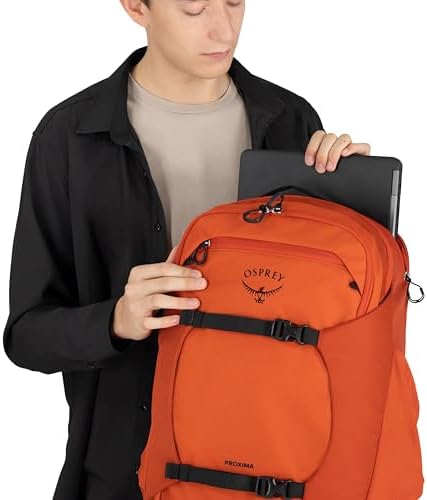 Osprey Proxima 30L Campus Laptop Backpack, Firestarter Orange - Image 9