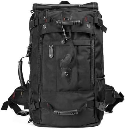 Travel Backpack Carry On Backpack Durable Convertible Duffle Bag Fit for 15.6 Inch Laptop for Men and Women hiking airplane shoes bag extendable three way uses multiple - Image 3