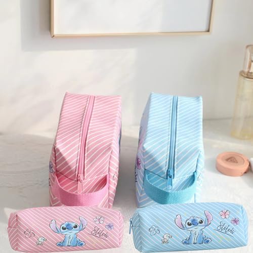 Travel Cosmetic Bag, Large Capacity Cartoon Cosmetic Pouch Makeup Bag with Zipper, Travel Toiletry Bag Makeup Accessories Organizer, The Best Gift for Women (Pink) - Image 6