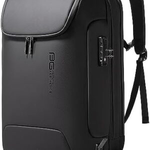 BANGE Men's Anti-Theft Backpack,Waterproof Fashion Travel Backpacks,High Tech Backpack with USB3.0 Charging Port,Business Laptop Backpack Fits 17.3 Inch Notebook…