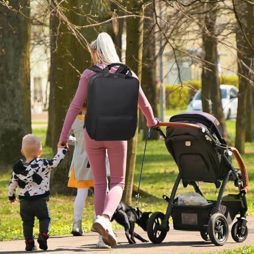 Stroller Travel Bag Compatible with GB Pockit and GB Pockit Air Plus All Terrain, Lightweight Stroller Travel Backpack for Airplane(Black) - Image 7