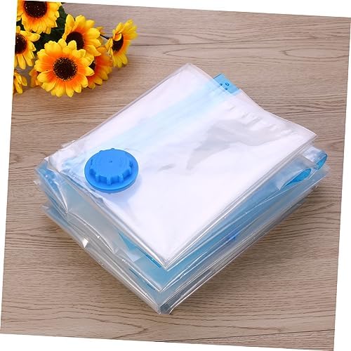 7Pcs Reusable Vacuum Storage Bags for Clothes Bedding Pillows and Blankets Space Saver Compression Packing Sacks for Travel and Home Organization - Image 3