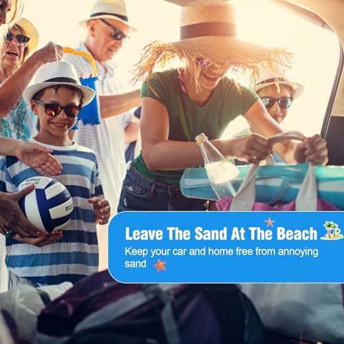 Talc-Free Double Capacity Sand Remover for Beach - Gentle on Skin Instant Sand Removal Bag with Natural Ingredients - Beach Essentials & Accessories for Vacation Travel and Cruise - Image 7