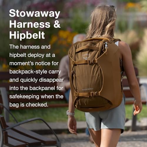 Osprey Sojourn Porter 46L Travel Backpack, Koseret Green - Image 4