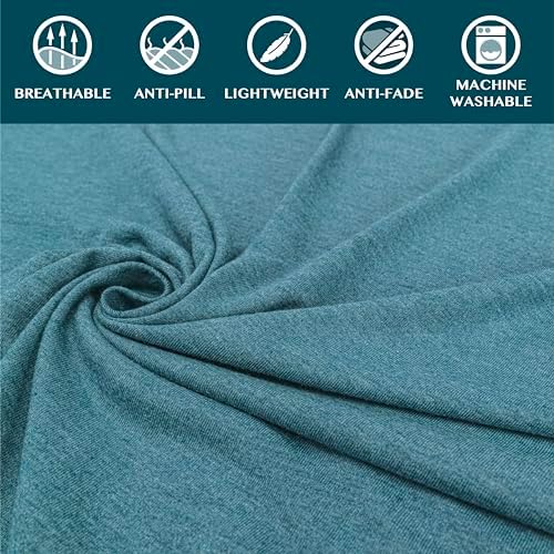 PAVILIA Travel Blanket Airplane Compact with Bag, Soft Packable Plane Blanket Kids Adults, Portable Camping Flight Essentials, Travelers Gifts Accessories, Luggage Backpack Strap, 65x40 Teal Blue - Image 8