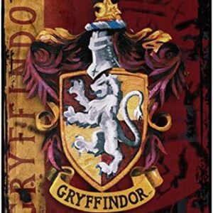 Northwest Harry Potter Micro Raschel Throw Blanket, Lightweight Breathable for Couch, Sofa, Cozy for All Seasons 46" x 60", Battle Flag