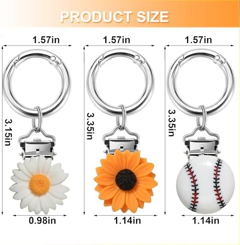 3pcs Hat Clip for Travel on Bag, Hat Holder for Purse Bag Crossbody Luggage, Beach Vacation Cruse Travel Essentials Accessory, Protect Hat from Falling - Image 2