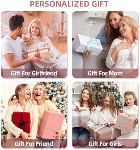 Personalized Initial Weekender Bags for Women, Travel Duffle Overnight Carry On Hospital Bag with Toiletry Bag, Gift for Daughter Kid Girl Wife(Pink,A) - Image 7