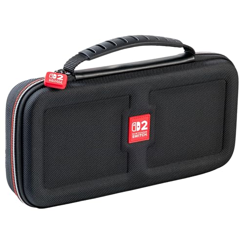 RDS - Officially Licensed Nintendo Switch 2, Nintendo Switch OLED & Nintendo Switch Systems Game Traveler Deluxe Case – Holds 12 Game Cards & microSD Card Case Holds 2pcs & Each Holds 2 microSD Cards - Image 2