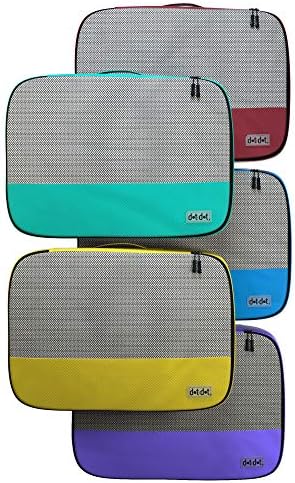 Large Packing Cubes for Travel - 5pc Packing Cubes for Suitcases - Lightweight Luggage Organizer Bags - Image 9