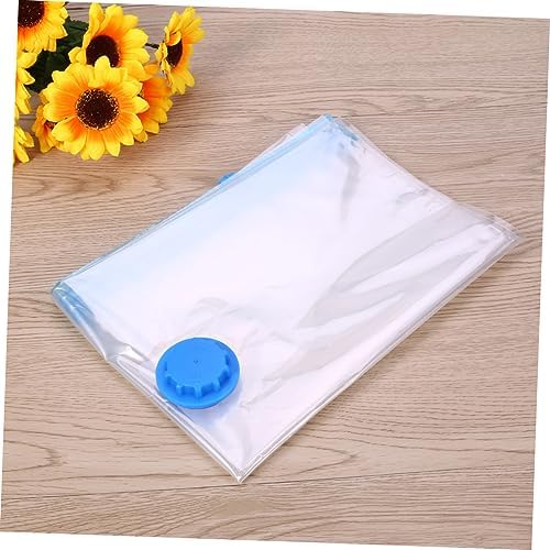 7Pcs Vacuum Compression Storage Bags for Clothes Bedding Pillows Blankets Reusable Space Saver Packing Sacks with Airtight Seal Design for Travel Home Use - Image 3