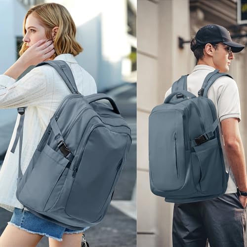suwasp Large Travel Backpack for Women Men Airline Approved Carry On Personal Item Backpack Bag Frontier Airlines Personal Item Bag Flight Approved Luggage Backpack - Blue - Image 8