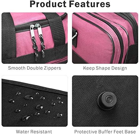 BuyAgain Duffle Bag, 17" Travel Carry On Sport Overnight Weekender Duffel Gym Bag with Adjustable Strap For Men Or Women - Image 6