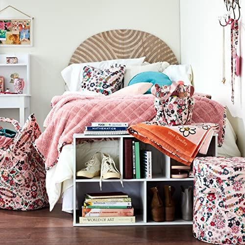 Vera Bradley Women's Decorative Throw Pillow With Removeable Hypoallergenic Insert, Rosy Outlook, One Size - Image 4
