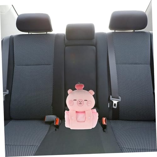 VOSAREA Cute Cartoon Pillow Blanket for Travel Foldable Dual Use Car Cushion Blanket for Air Conditioned Cars Comfortable Office Napping Long Journeys for Winter Outings - Image 5