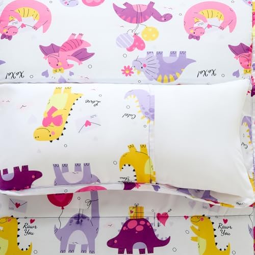 Toddler Nap Mat with Removable Pillow and Plush Blanket, Roll Up Napping Mats for Kids Ages 3-6 Years, Kid Sleeping Bag for Preschool Daycare Travel Camping, 53" x 23" - Image 3