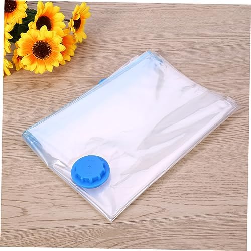7Pcs Reusable Vacuum Storage Bags for Clothes Bedding Pillows and Blankets Space Saver Compression Packing Sacks for Travel and Home Organization - Image 4