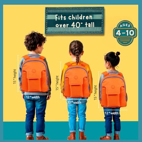 3pc Kids Travel Backpack Set – kids travel blanket and pillow set | AirTag holder included | Toddler road trip essentials & Kids travel essentials ages 4-10 - Image 5