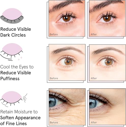 grace & stella Award Winning Under Eye Mask - Travel Essentials - Birthday Gifts for Women - Gel Eye Patches for Dark Circles, Puffy Eyes, Wrinkles, Undereye Bags - Vegan - Self Care (24 Pairs, Gold) - Image 7