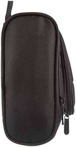 Amazon Basics Hanging, Travel Toiletry Bag Organizer, Shower Dopp Kit, Black - Image 8