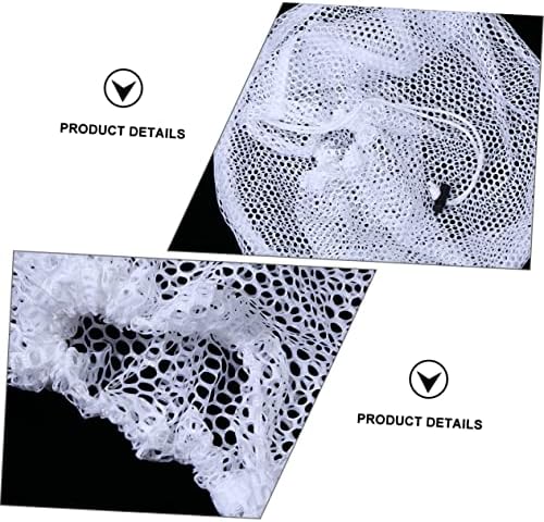 1set Large Mesh Laundry Bags with Drawstring Travel Wash Bag for Dorm Camping and Outdoor Storage Protects Clothes Pillows Blankets and More 4pcs - Image 2