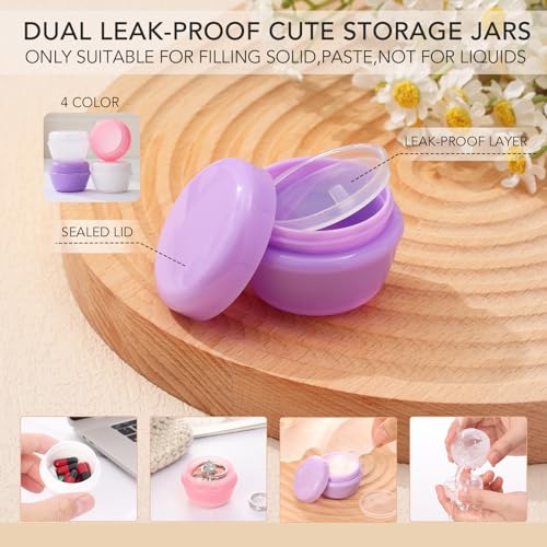Muslish 21 Pack Travel Bottles for Toiletries, Leak-Proof TSA Compliant Silicone Travel Size Containers for Shampoo and Conditioner, BPA Free with Toiletry Bag (Cream) - Image 4