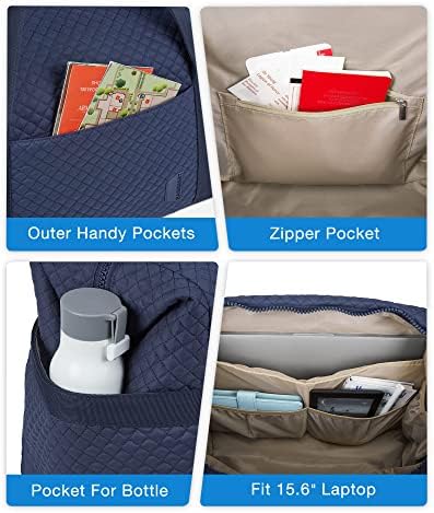 BAGSMART Large Gym Bag with Yoga Mat Buckle, Weekender Overnight Bag for Women, Travel Duffle Bag for Travel Essentials, Carry On Tote Bag Hospital Bag for Labor and Delivery - Image 5