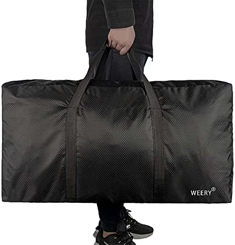 Extra Large Duffle Bag,96L Lightweight Travel Bag, Foldable Waterproof Duffel Bag for Men Women,Black - Image 5