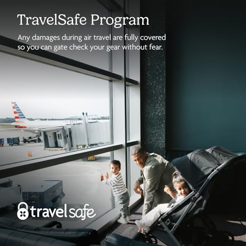 UPPAbaby Travel Bag for Minu Duo Stroller - Easy-Carry Handles, Wheels + Durable Design with TravelSafe Protection - Image 4