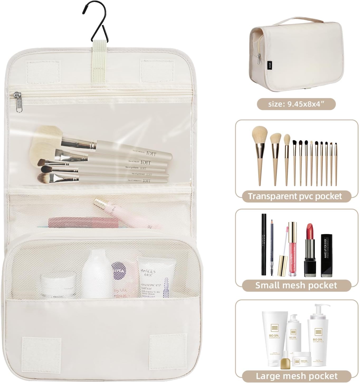 BAGAIL 6 Set/8 Set/10 Set Packing Cubes Various Sizes Packing Organizer for Travel Accessories Luggage Carry On Suitcase - Image 3