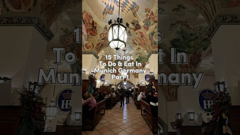 15 Things To Do In Munich Germany  🇩🇪